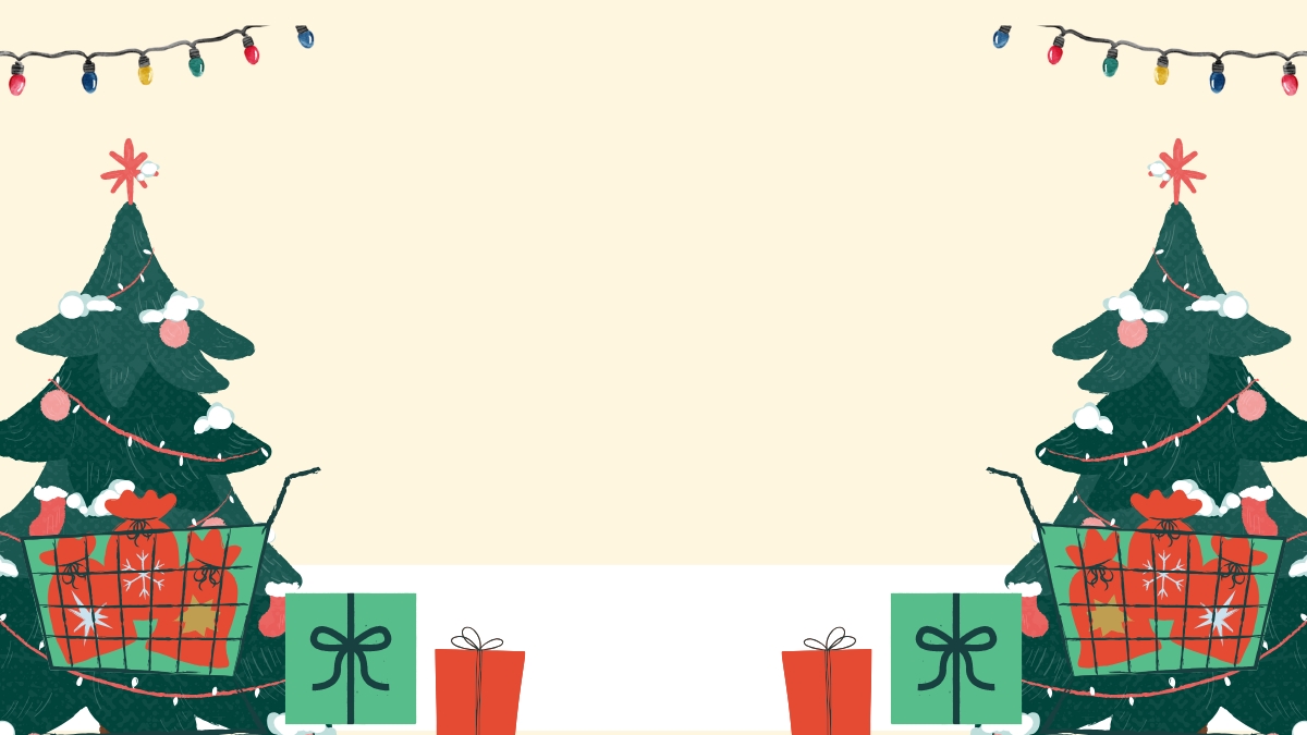 ảnh nền noel tròn tối giản