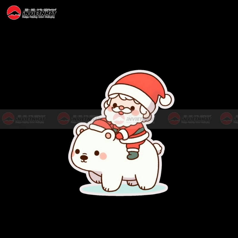 97+ Mẫu sticker noel CUTE, miễn phí tải về cho giáng sinh 169 in tem Noel so luong lon