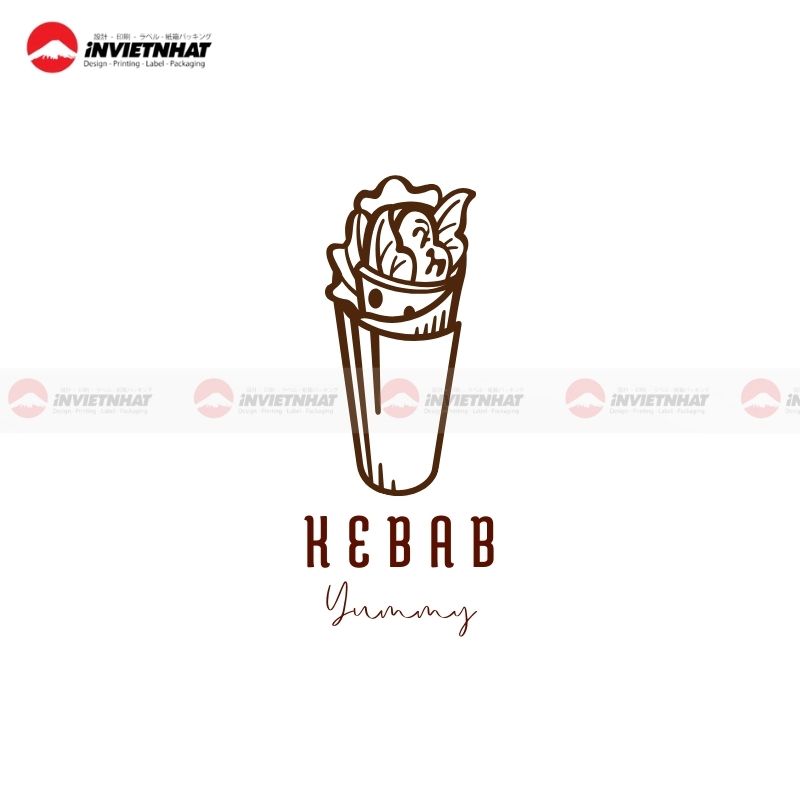 logo banh mi kebab bat mat