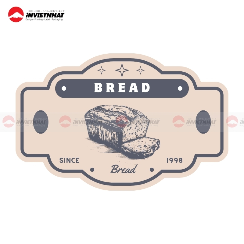 logo banh mi toi gian tong sang nhe