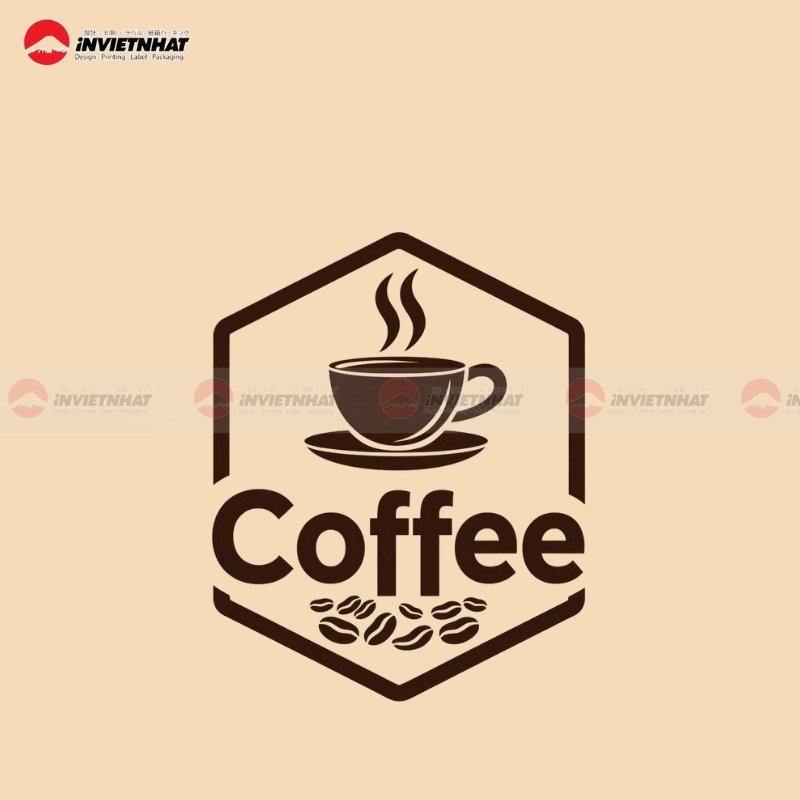 logo ca phe hien dai