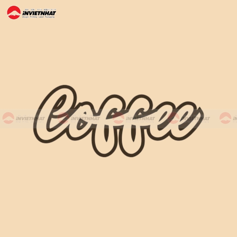 logo cafe bieu tuong hat