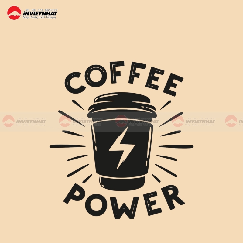 logo cafe nang luong