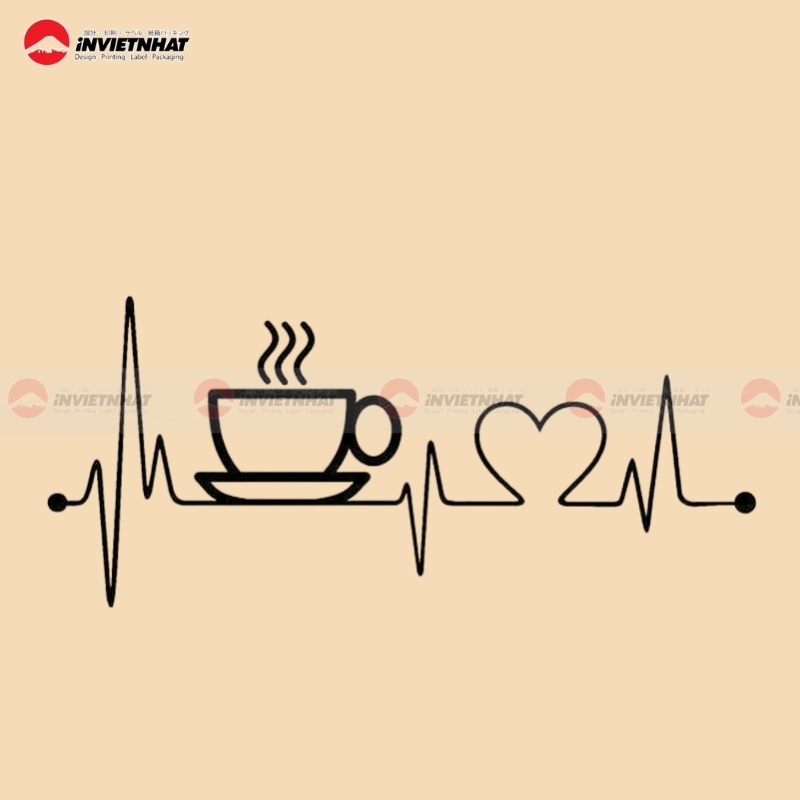 logo cafe phong cach chau Au