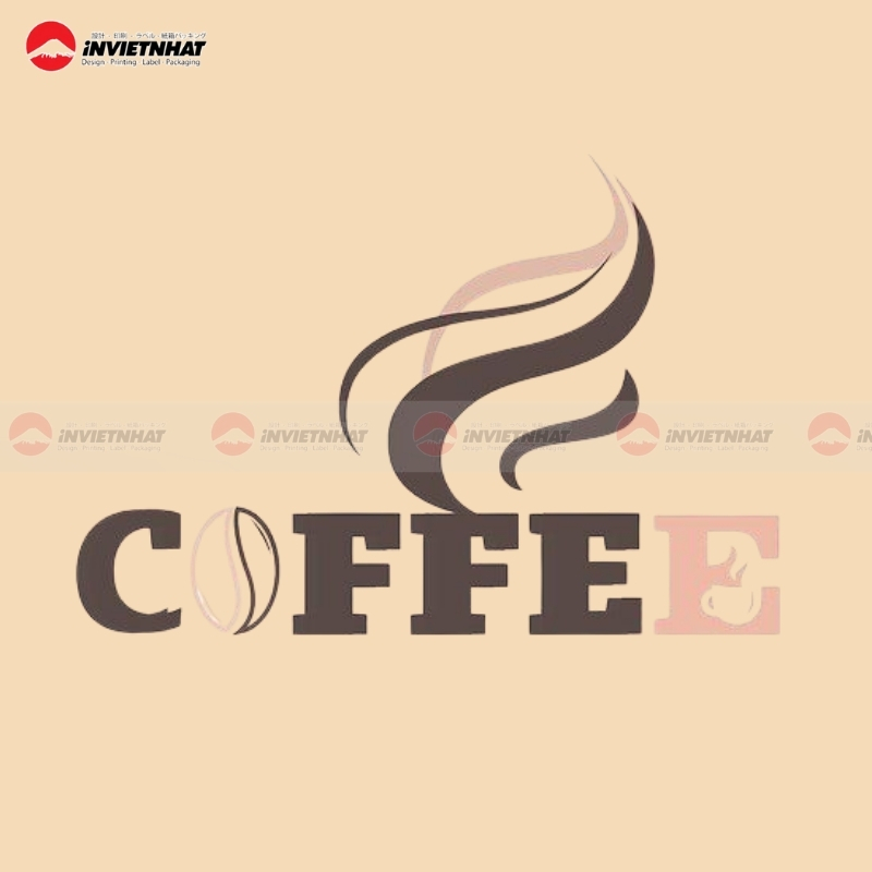 logo cafe phong cach moc