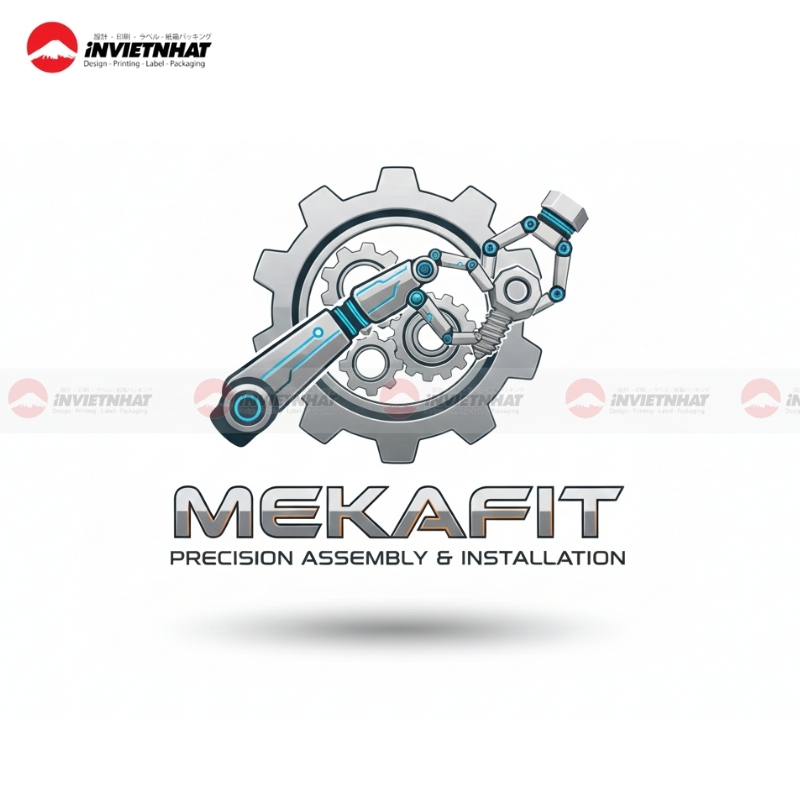 mau thiet ke logo lap may hien dai