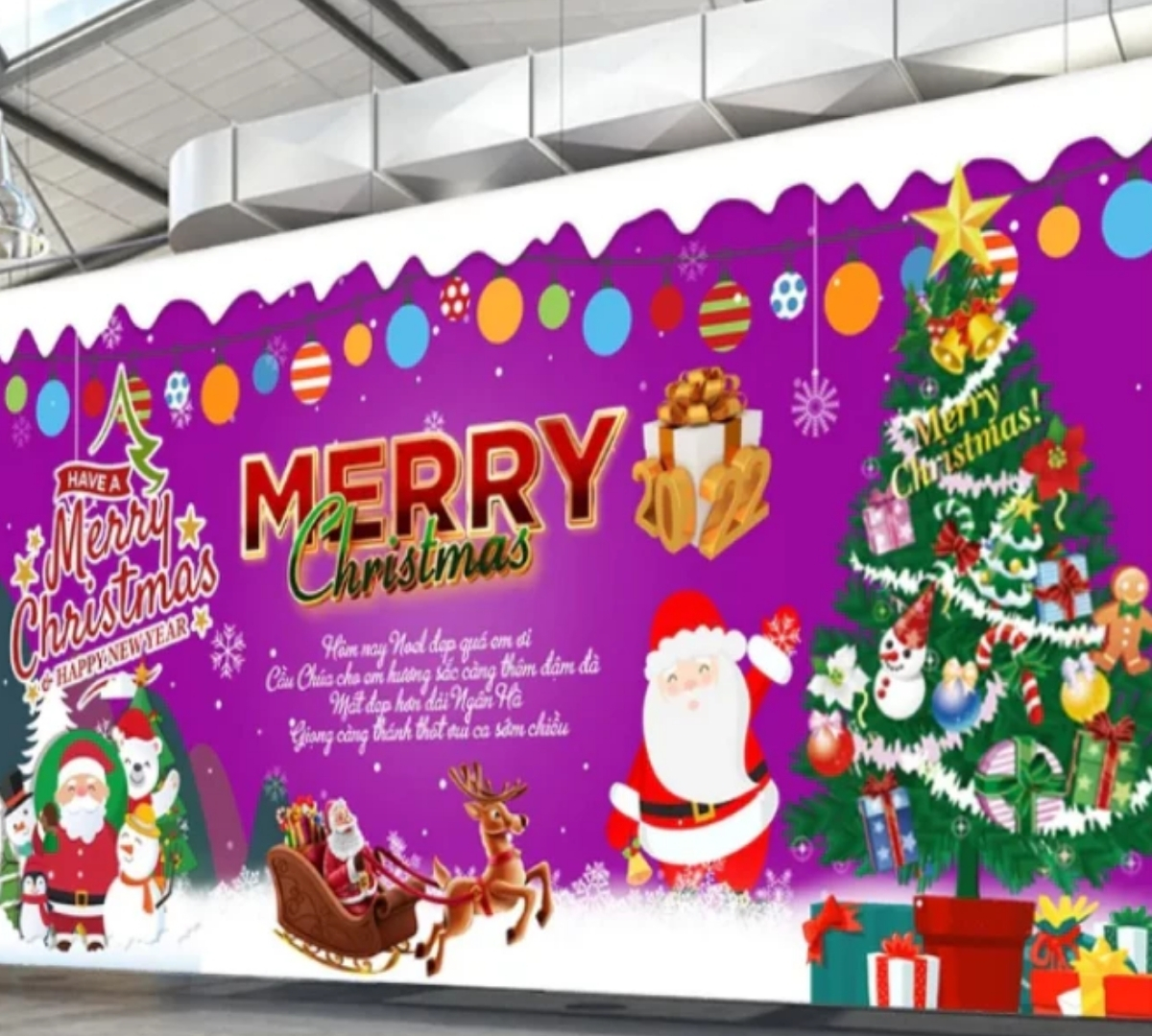 nen trang tri giang sinh