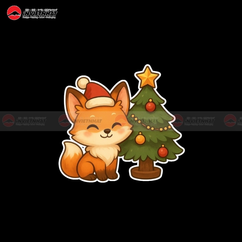 nhan dan cay thong noel