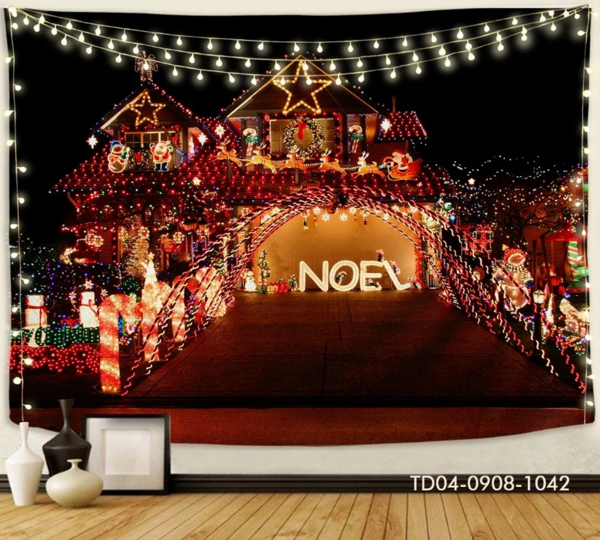 phong noel cho shop thoi trang