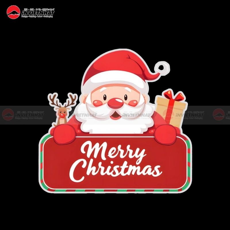 sticker Noel cho doanh nghiep