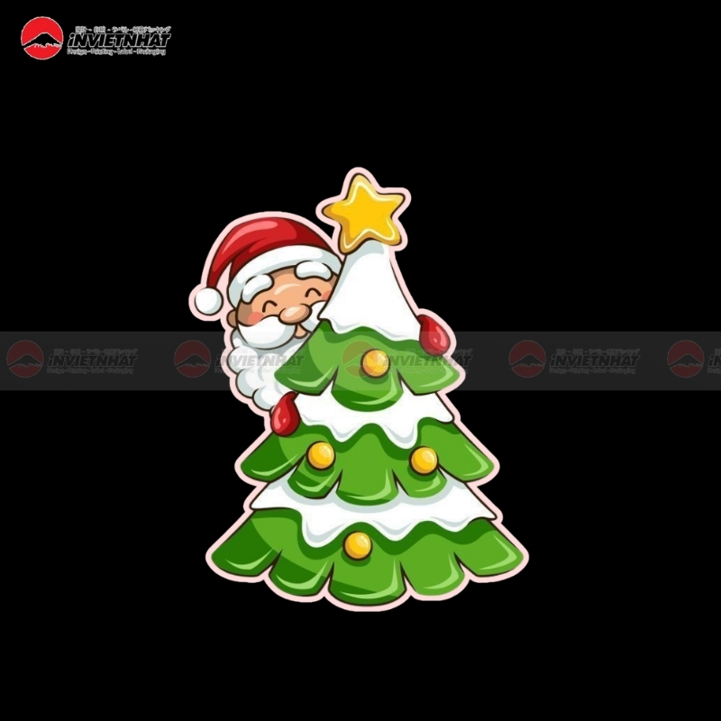 sticker Noel gan san pham