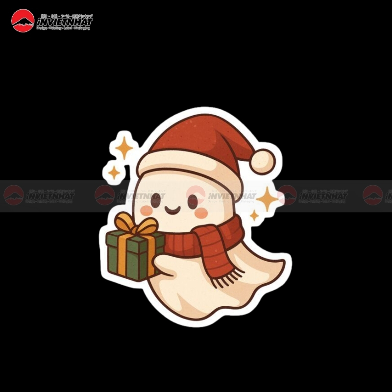 sticker Noel nhua