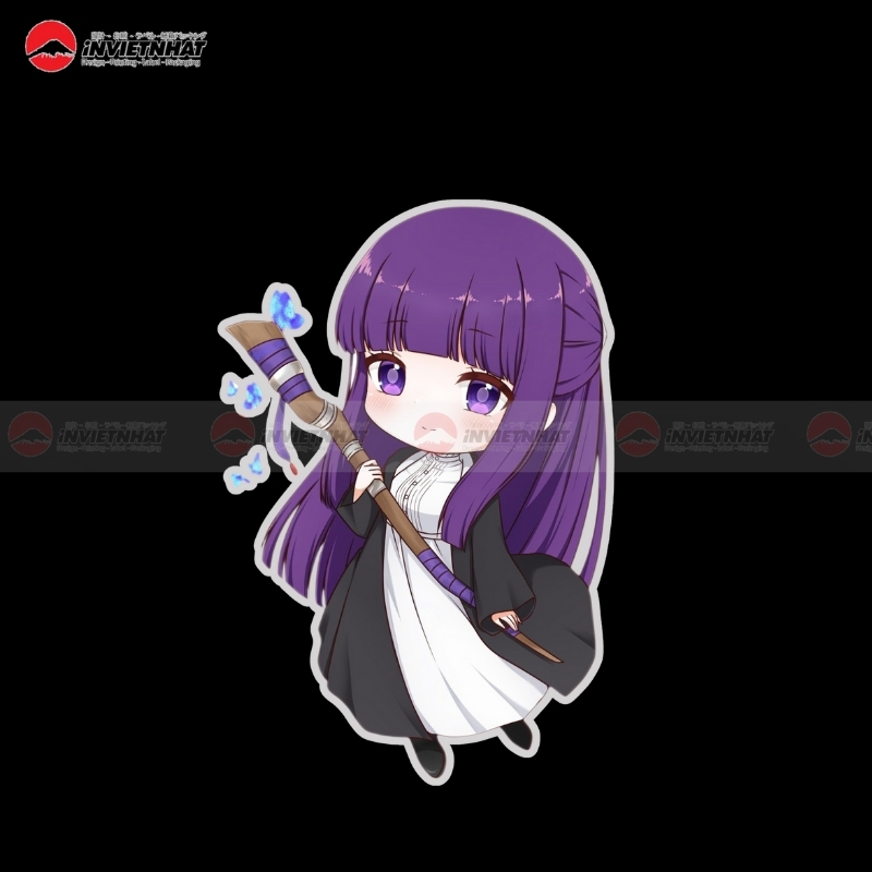 sticker anime fern chibi