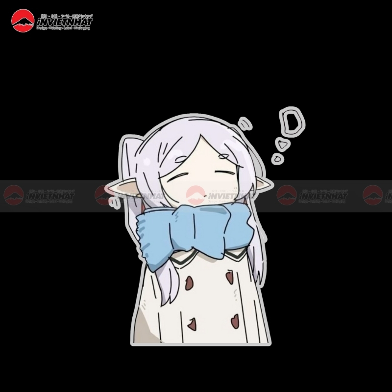 sticker anime frieren thac mac