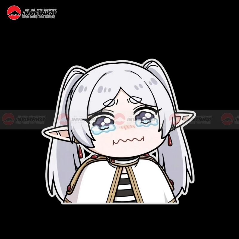 99+ Mẫu sticker anime CUTE, hình dán ngầu và đẹp ấn tượng 161 sticker anime frieren