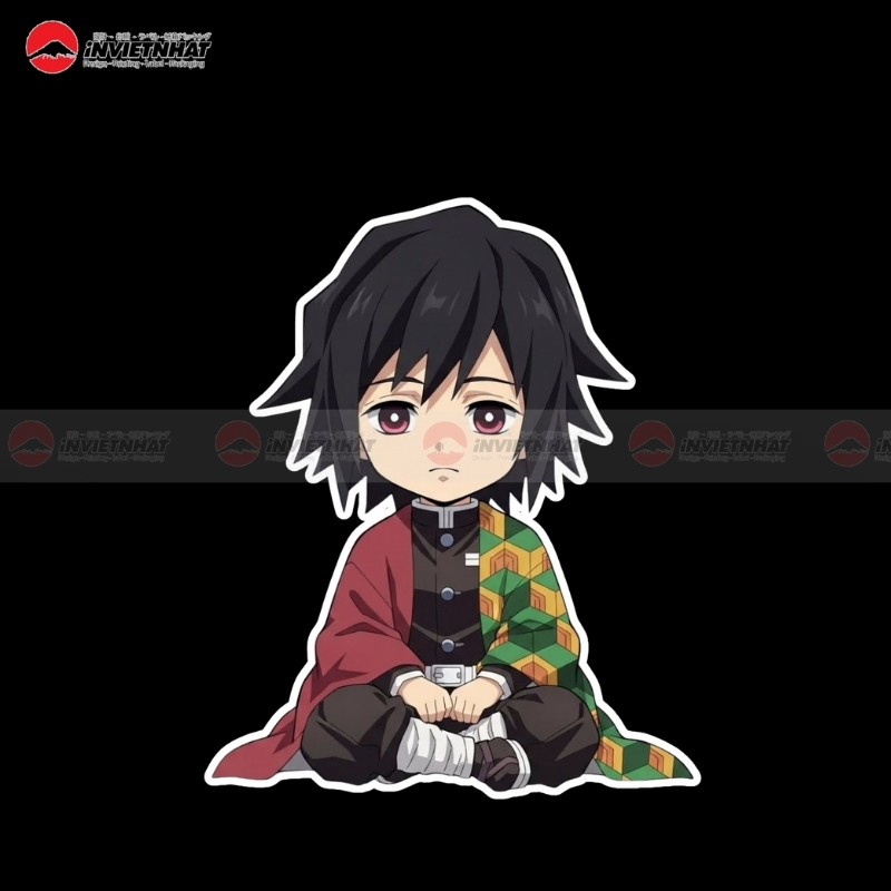 sticker anime kiem si