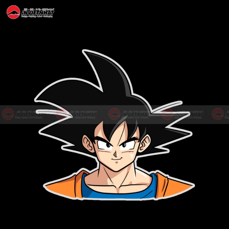 99+ Mẫu sticker anime CUTE, hình dán ngầu và đẹp ấn tượng 131 sticker anime songoku