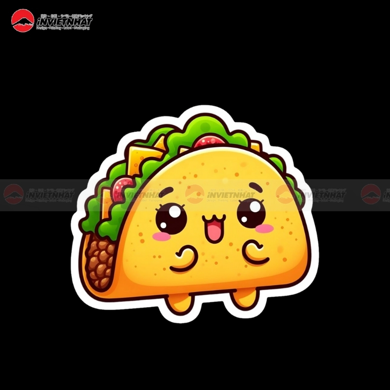 sticker banh trang nuoc