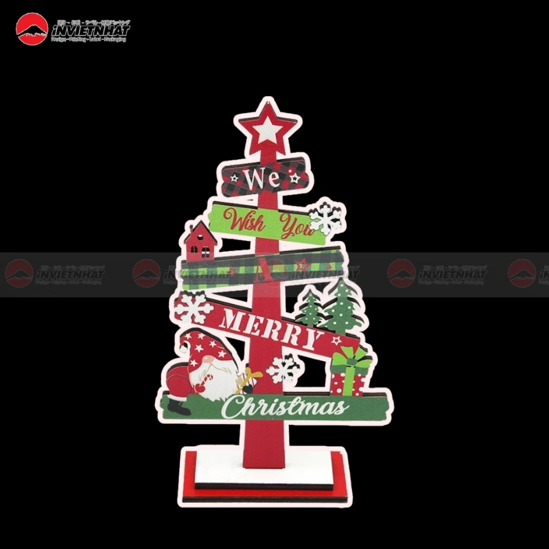 sticker cay thong Noel