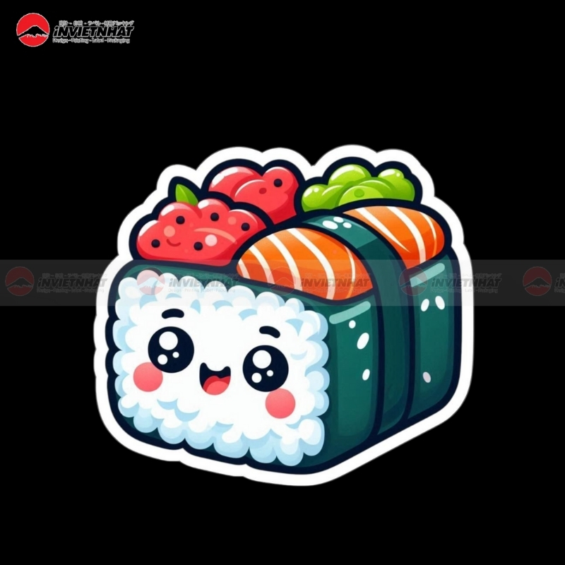 sticker com cuon ca