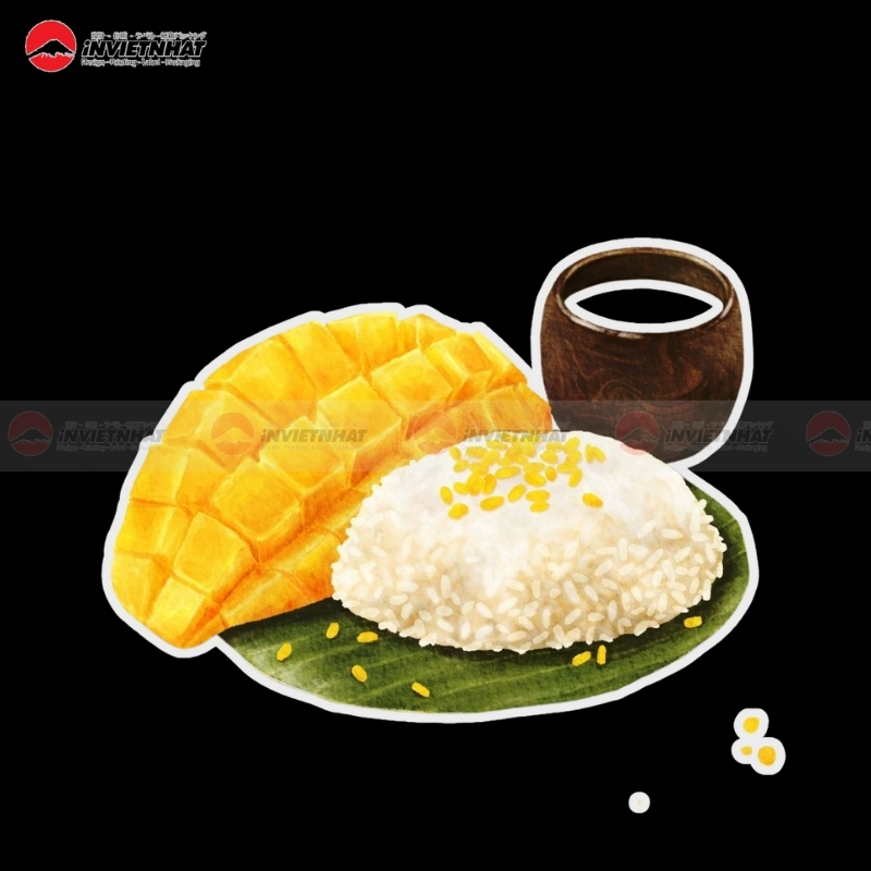 sticker com trai cay