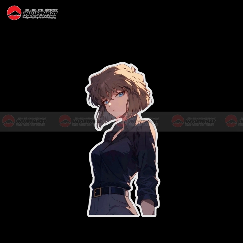 sticker haibara anime