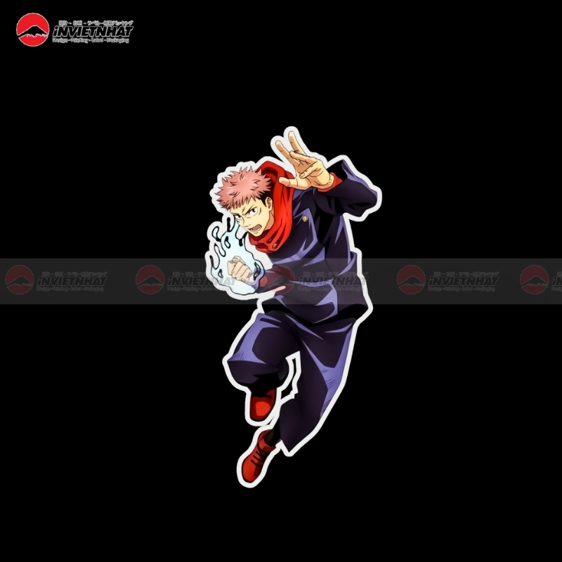 sticker itadori anime