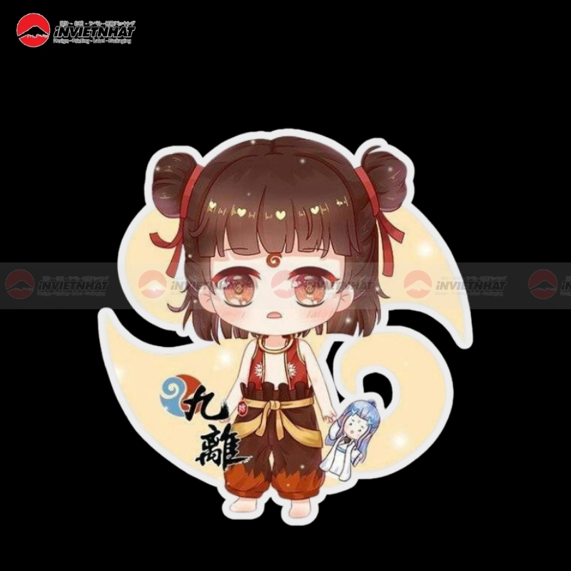 sticker na tra am duong do