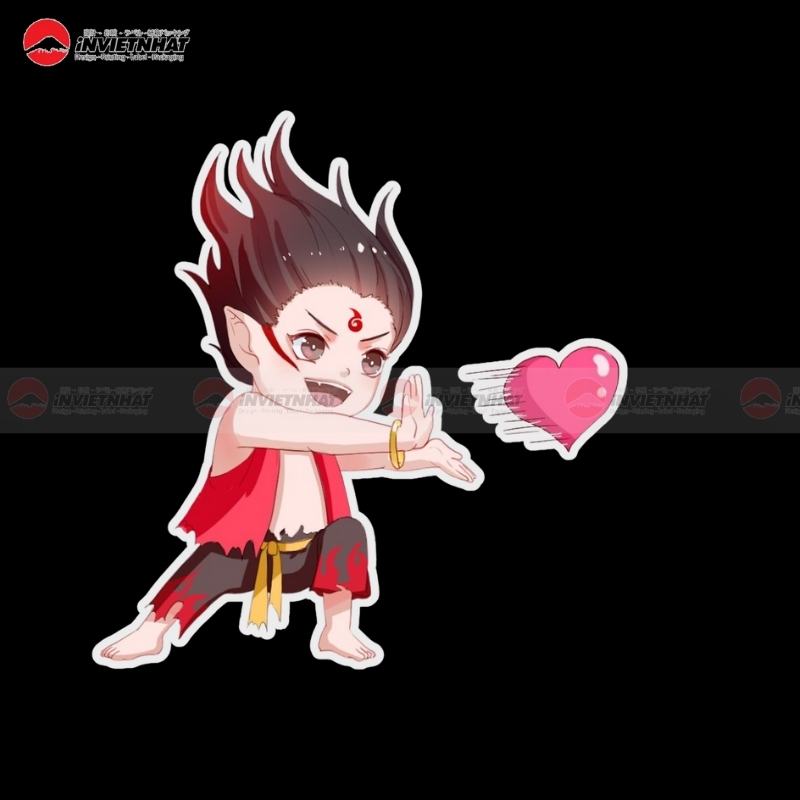 sticker na tra chuong tim