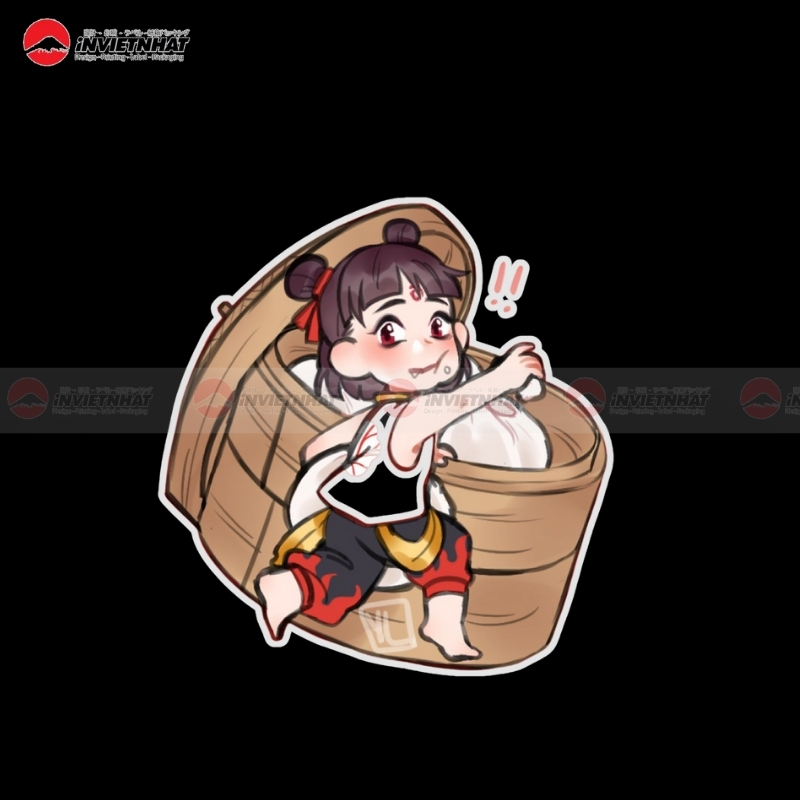 sticker na tra nau banh