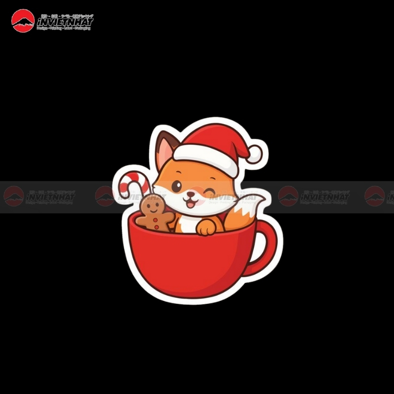sticker noel chong tham