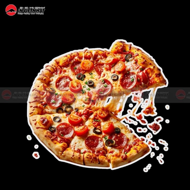 sticker pizza