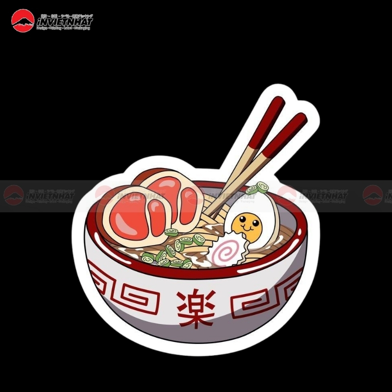 sticker to ramen