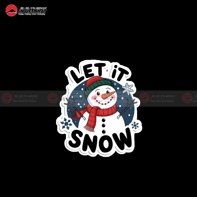 tem dan giang sinh theo mau co san