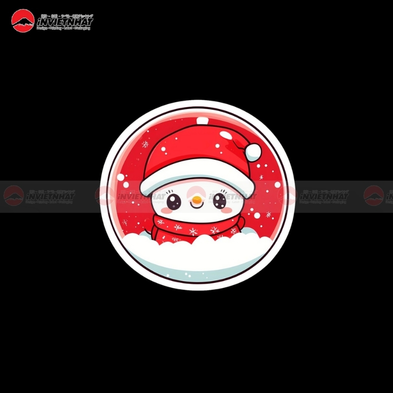 97+ Mẫu sticker noel CUTE, miễn phí tải về cho giáng sinh 109 tem dan noel tong am