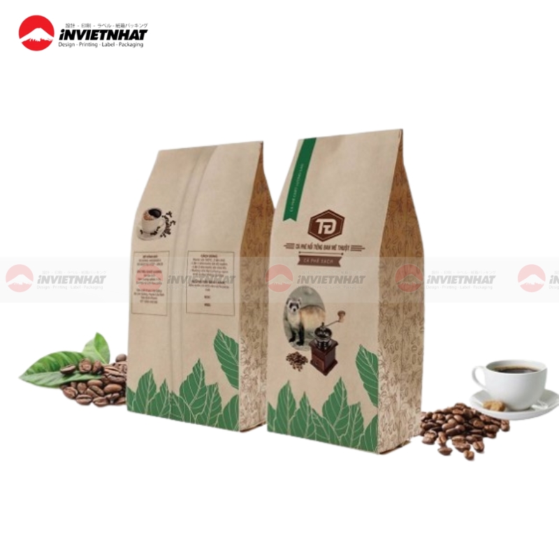 Bao bi ca phe giay kraft