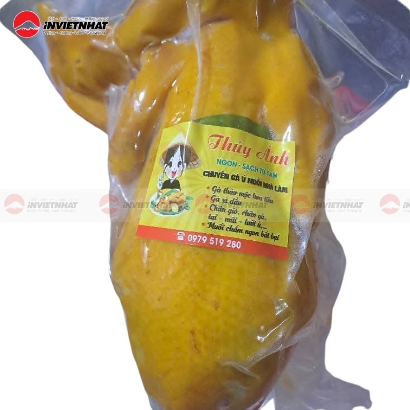 11+ Mẫu in tem nhãn gà ủ muối GIÁ RẺ đẹp, theo yêu cầu 26 Cac mau tem ga u muoi dep nhat