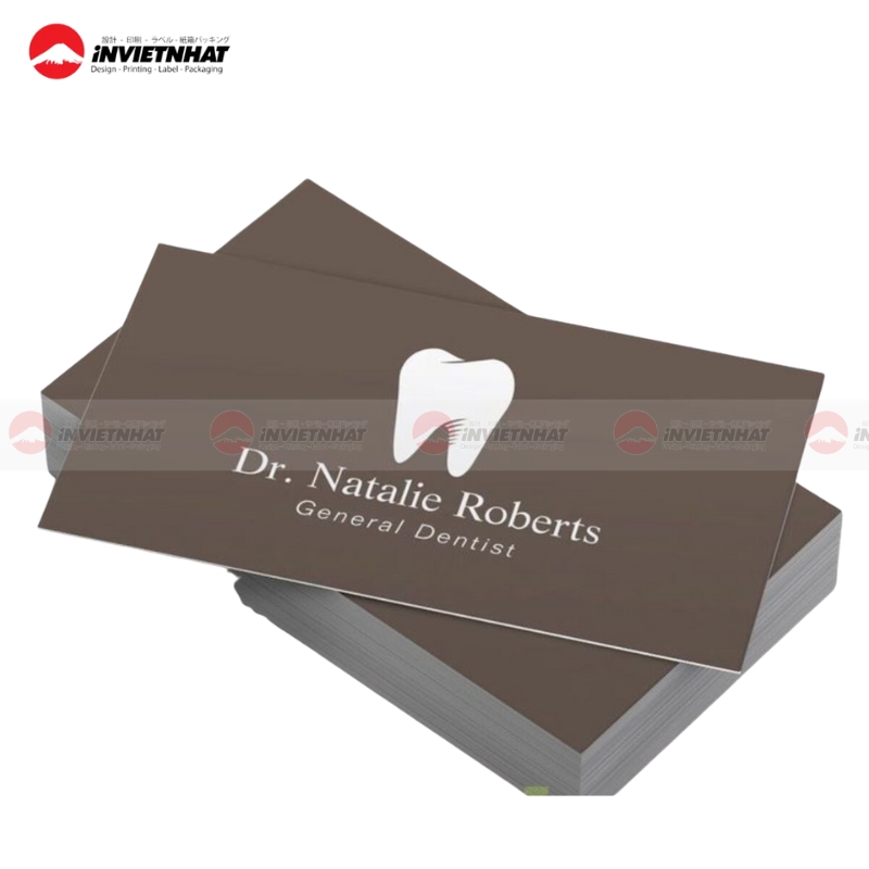 Card visit nha khoa dep chuyen nghiep