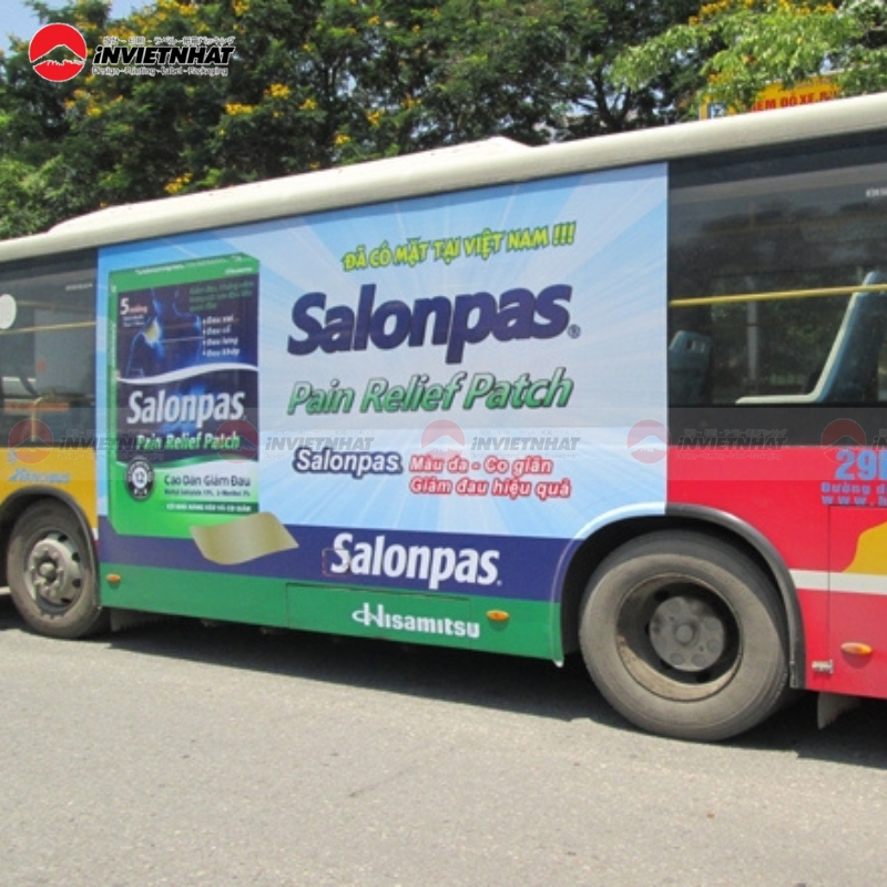 Báo giá in decal PP ngoài trời BỀN MÀU, chống nước tốt 2026 16 In decal pp ngoai troi len xe bus
