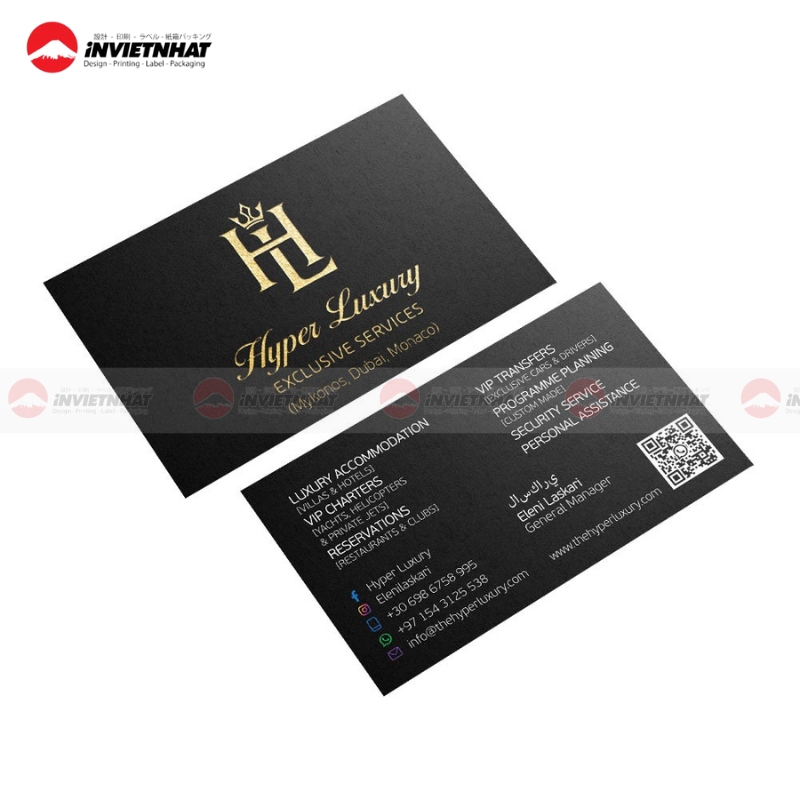 Mau card visit nha khoa sang trong