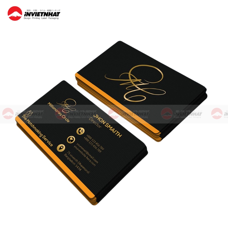 Mau card visit nha khoa toi gian