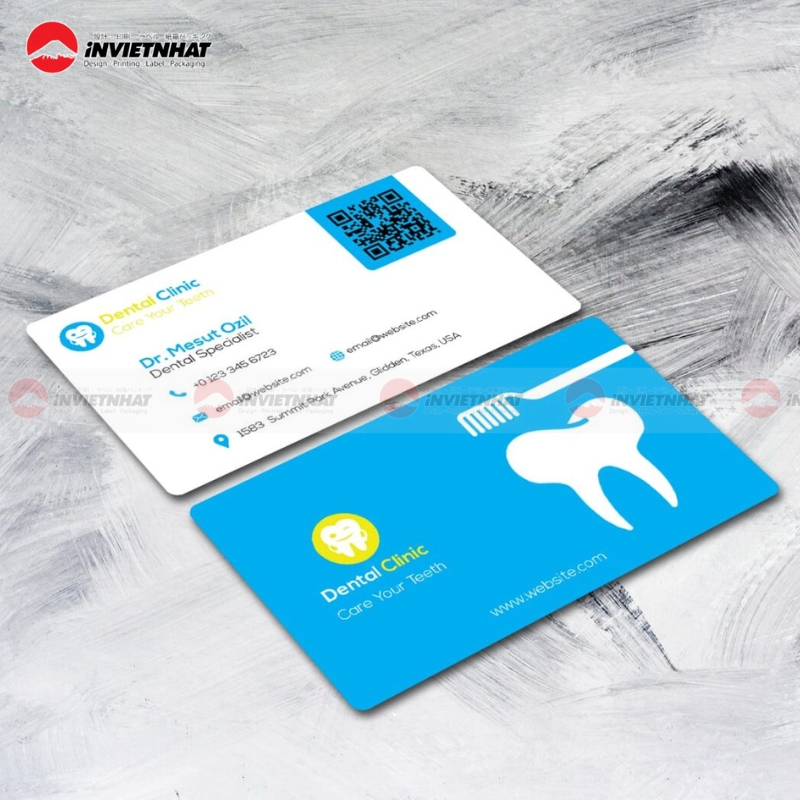 21+ Mẫu card visit nha khoa đẹp, đạt chuẩn QUỐC TẾ 15 Mau card visit nha khoa xu huong 2026