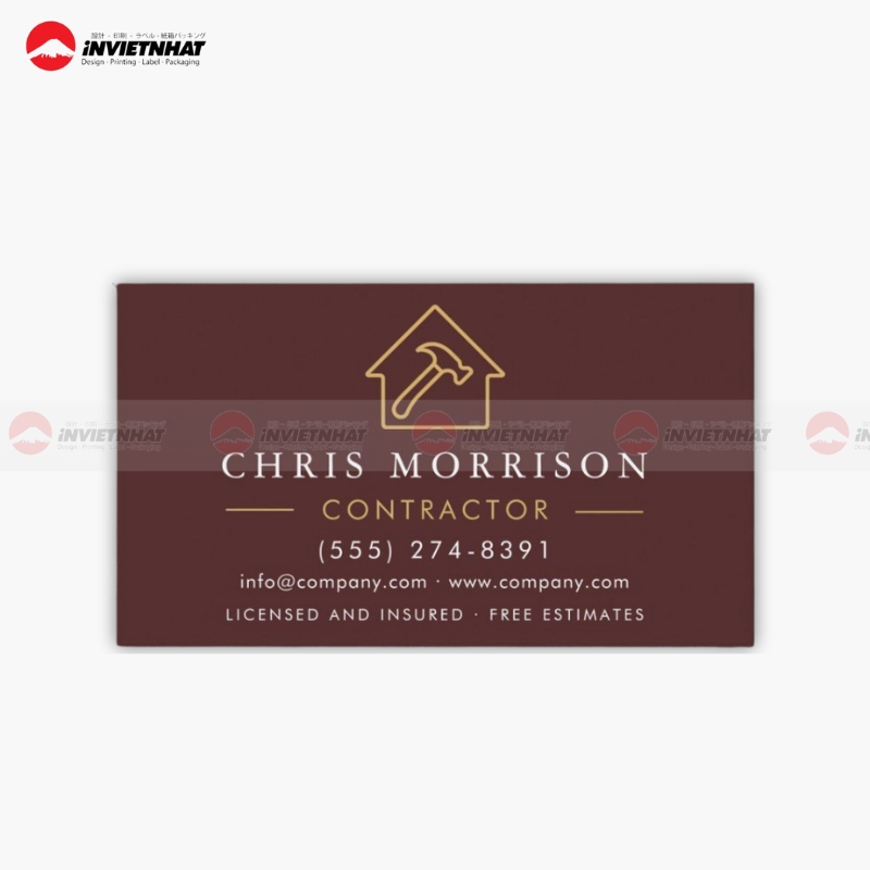 Mau name card xay dung do do