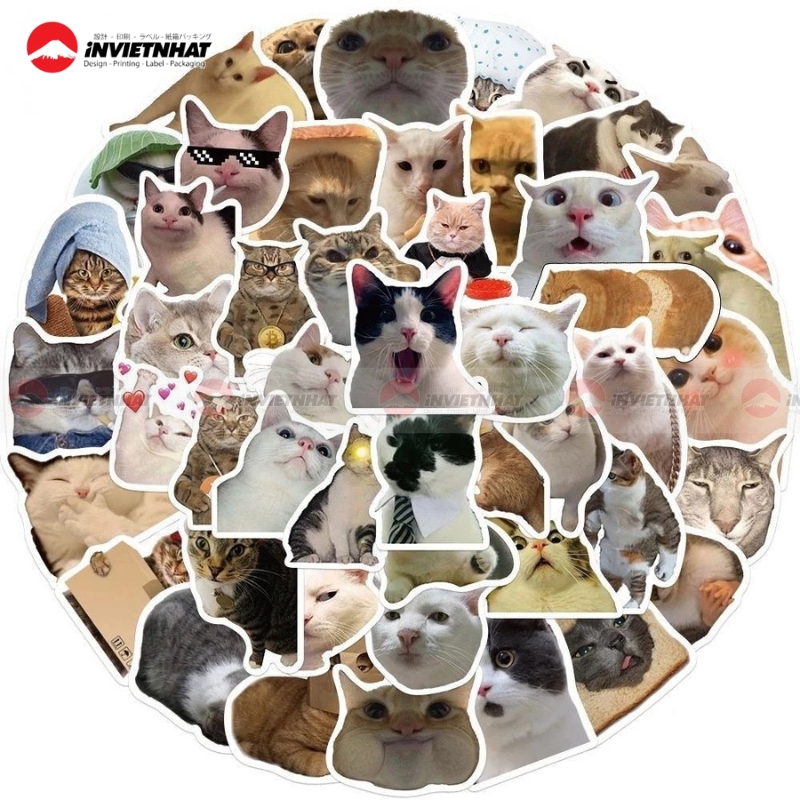 Mau sticker icon hinh thu cute