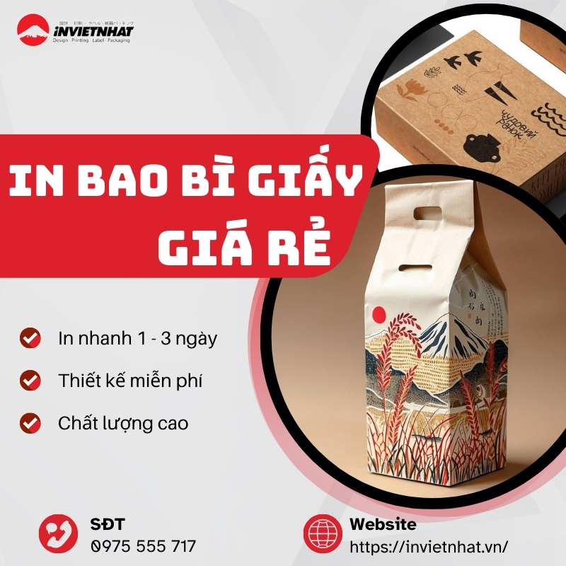 Thumb in bao bi giay