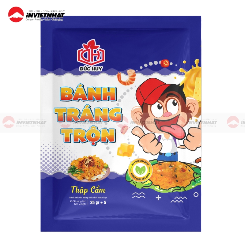 bao bì màng ghép bánh tráng trộn bao bi mang ghep banh trang tron