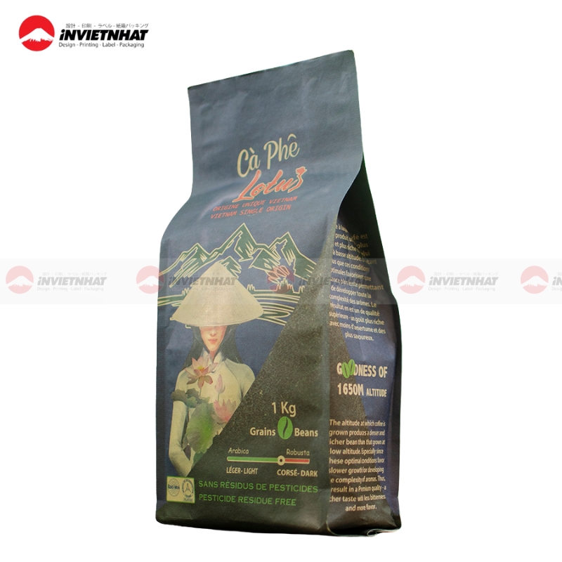 bao bì cà phê đẹp