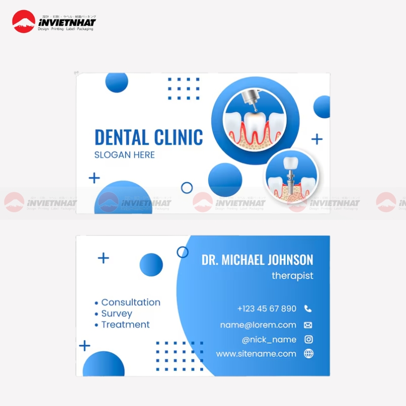 card visit Rang Ham Mat