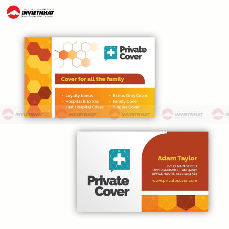 11+ Mẫu card visit bảo hiểm CHUYÊN NGHIỆP, nhận diện chuẩn 13 card visit bao hiem phoi mau nang dong
