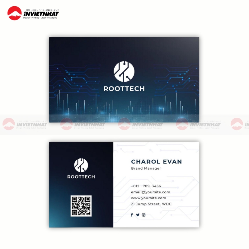 card visit ca nhan IT Cong nghe